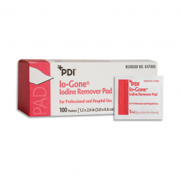 Io-Gone Professional Disposables B47000-Io-Gone Iodine Removal Wipe, Personal Wipes (CS)