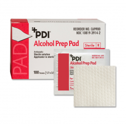 PDI Professional Disposables C69900-PDI Alcohol Prep Pad, 2 x 3 Inch, Applicators & Swabsticks (CS)