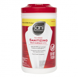 Sani Professional No-Rinse Sanitizing Multi-Surface Professional Disposables P56784-Sani Professiona