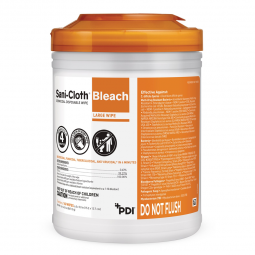 Sani-Cloth Bleach Professional Disposables P84172-Sani-Cloth Bleach Germicidal Disposable Wipes, Cle