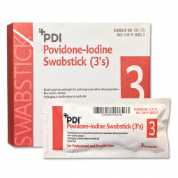 PDI Professional Disposables S41125-PDI PVP Iodine Prep Swabsticks, Applicators & Swabsticks (CS)