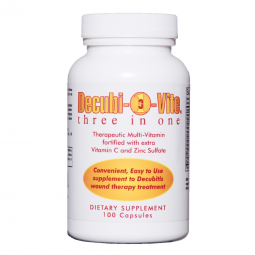 Decubivite Three In One QCE 85519800100-Decubi-Vite Three In One Multivitamin Supplement, Multivitam