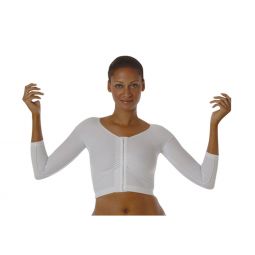 Rainey Wear BL Long Sleeve Bolero-2XL-White