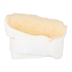 Rolyan Performance Health A8122-Palm Protector Rolyan Foam / Sherpa Fabric Right Hand Cream / White 