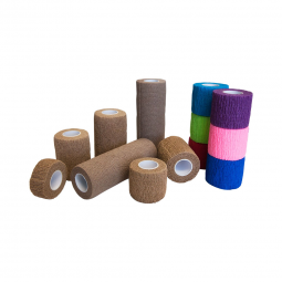 Premier Pro S2S Global 8990-Premier Pro Self-adherent Closure Cohesive Bandage, 1 Inch x 5 Yard, Com