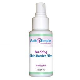 Safe N Simple No-Sting Safe N Simple SNS80792-Safe n Simple Skin Barrier Film Spray Bottle, 2 oz, Os