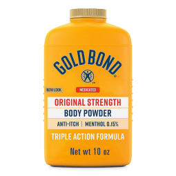 Gold Bond Sanofi Pasteur 04116701109-Gold Bond Original Strength Medicated Body Powder, 10 oz., Powd