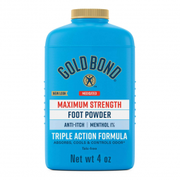 Gold Bond Maximum Strength Sanofi 04116701706-Foot Powder Gold Bond Maximum Strength 4 oz. Scented S