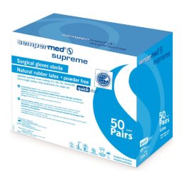 Sempermed Supreme Sempermed USA SPFP900-Sempermed Supreme Latex Surgical Glove, Size 9, Ivory, Exam 