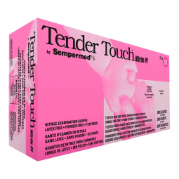 Tender Touch 200 Sempermed USA TTNF203-Tender Touch Nitrile Exam Glove, Medium, Lavender, Exam Glove