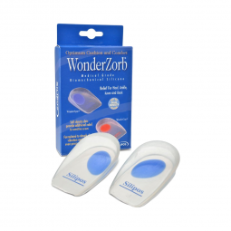 WonderZorb WonderSpur Silipos 4501-WonderZorb WonderSpur Heel Cup, Medium, Ankle Braces & Foot Suppo