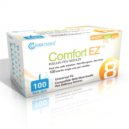 Comfort EZ Simple Diagnostics 31G8-Comfort EZ Standard Insulin Pen Needle, 31 Gauge, 8 mm Length, Me