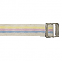 SkiL-Care Skil-Care 252072-SkiL-Care Heavy-Duty Gait Belt with Metal Buckle, Pastel Stripes, 72 Inch