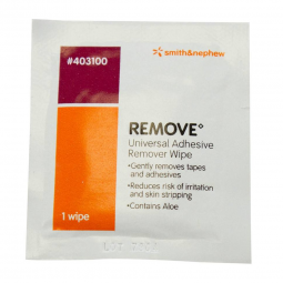 Remove Smith & Nephew 403100-Remove Adhesive Remover, 2 x 2 Inch Wipe, Adhesive Removers (CS)
