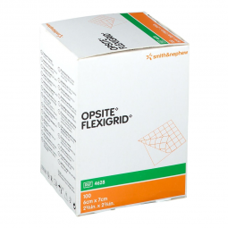 OpSite Flexigrid Smith & Nephew 4628-OpSite Flexigrid Transparent Film Dressing, 2-3/8 x 2 Inch, Tr
