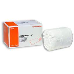 Viscopaste PB7 Smith & Nephew 4956-Viscopaste PB7 Zinc Impregnated Dressing, 3 Inch x 10 Yard, Impre