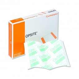 OpSite Smith & Nephew 4975-OpSite Transparent Film Dressing, 5 x 4 Inch, Transparent Dressings (CS)