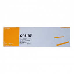 OpSite Smith & Nephew 4987-OpSite Transparent Film Dressing, 11 x 11 Inch, Transparent Dressings