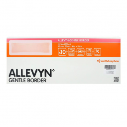 Allevyn Gentle Border Smith & Nephew 66800265-Foam Dressing Allevyn Gentle Border 4 X 12 Inch With B