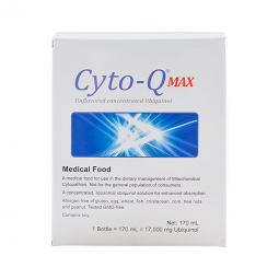 Cyto-Q MAX Solace Nutrition 1204-Cyto-Q MAX Concentrated Ubiquinol Medical Food, 5.7-ounce bottle, F