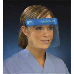 Splash Shield lite Splash Shield 4540SC-Face Shield Kit Splash Shield lite One Size Fits Most Half L