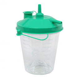 Sunset Healthcare RES023AW-Suction Canister, 800 mL, Suction Canisters & Liners (CS) - Suction Canis