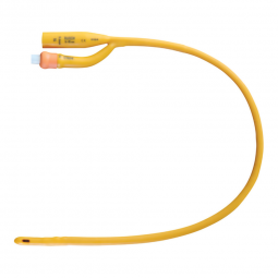 Rusch Gold Teleflex 180705180-Rsch Gold Foley Catheter, 18 Fr., 5 cc, Straight Tip, Indwelling (BX)