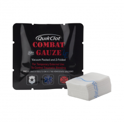 QuikClot Combat Gauze LE Teleflex 350-QuikClot Combat Gauze LE Hemostatic Dressing, 3 Inch x 4 Yard,