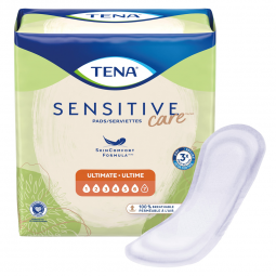 Tena Sensitive Care Ultimate 54427 Bladder Control Pads, 16 in (CS)