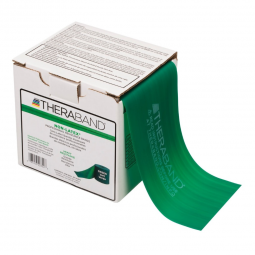TheraBand Performance Health 81234764-TheraBand Exercise Resistance Band, Green, 4 Inch x 25 Yard, H