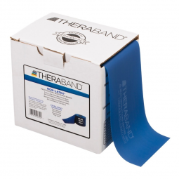 TheraBand Performance Health 81234772-TheraBand Exercise Resistance Band, Blue, 6 Inch x 25 Yard, X-