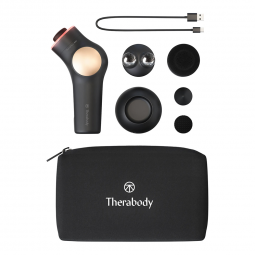 TheraFace PRO Therabody TF02224-01-TheraFace Pro Hand-Held Face Massager & Cleanser, Black, Massage 