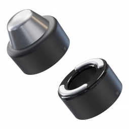 TheraFace Hot & Cold Rings - Black Therabody TF02228-01-TheraFace Hot & Cold Rings Hand-Held Face Ma