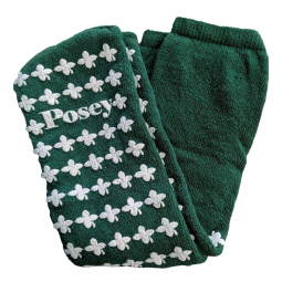 Posey Tidi Products 6239G-Posey Fall Management Slipper Socks Standard Green, Slippers & Slipper Soc