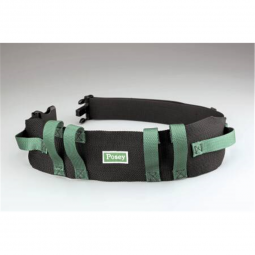 Posey Tidi Products 6537Q-Posey Green / Black Nylon Gait Belt with Quick Release Buckle, 28  55 Inc