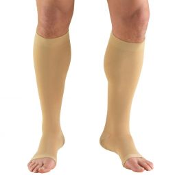 Truform 0865S Classic Compression Hosiery-Open Toe-20-30 Gradient