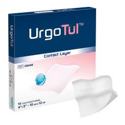 UrgoTul Urgo Medical North America 506488-UrgoTul Impregnated Contact Layer Dressing, 4 x 5 Inch, No