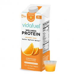 Vida Fuel Wellness Protein Vidafuel 03-322A-Vidafuel Wellness Protein Drink with Collagen & Whey, Or