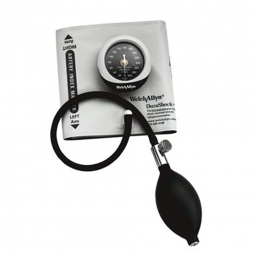 DuraShock Welch Allyn DS45-12-DuraShock Silver Series DS45 Aneroid Sphygmomanometer, Blood Pressure 
