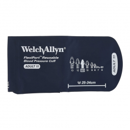 FlexiPort Welch Allyn REUSE-11-FlexiPort Reusable Blood Pressure Cuff, No Tube/Connector, Size 11, B