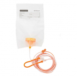 Infinity Orange Zevex INFOCAP-E-Screw Cap Set with ENFit Connector Infinity Orange, Nutritionals Acc