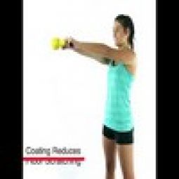 CanDo 10-3199 Vinyl Coated Kettlebell-5 Piece Set