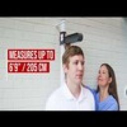 Detecto PHR Freestanding Portable Height Rod w/ Carrying Case