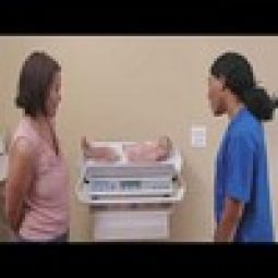 Health o meter 2210KG4 Antimicrobial Neonatal/Pediatric 4 Sided Tray Scale