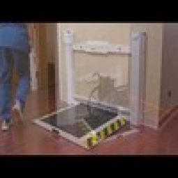 Health o meter 2900KG Antimicrobial Wall-Mounted Wheelchair Scale-KG Only